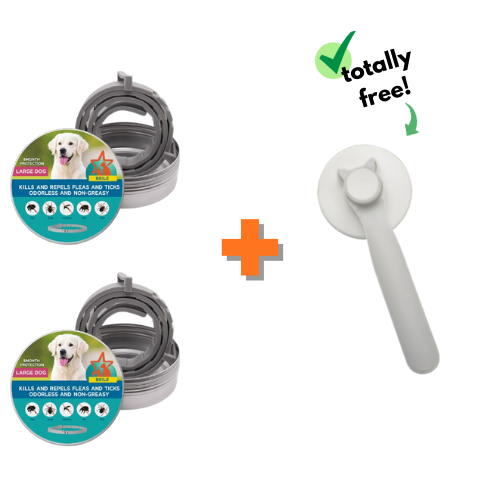 Zoo Pety™ Flea & Tick Free + Free Gift: Pet Hair Brush