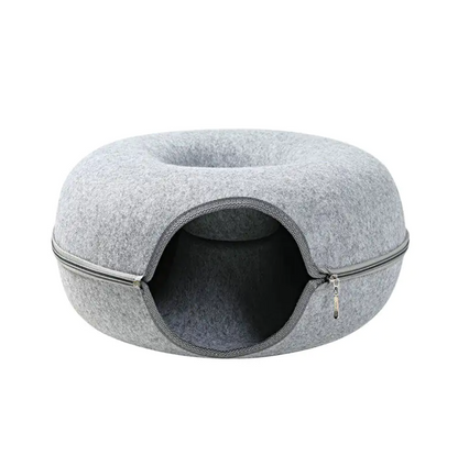 PurrNest Donut Bed