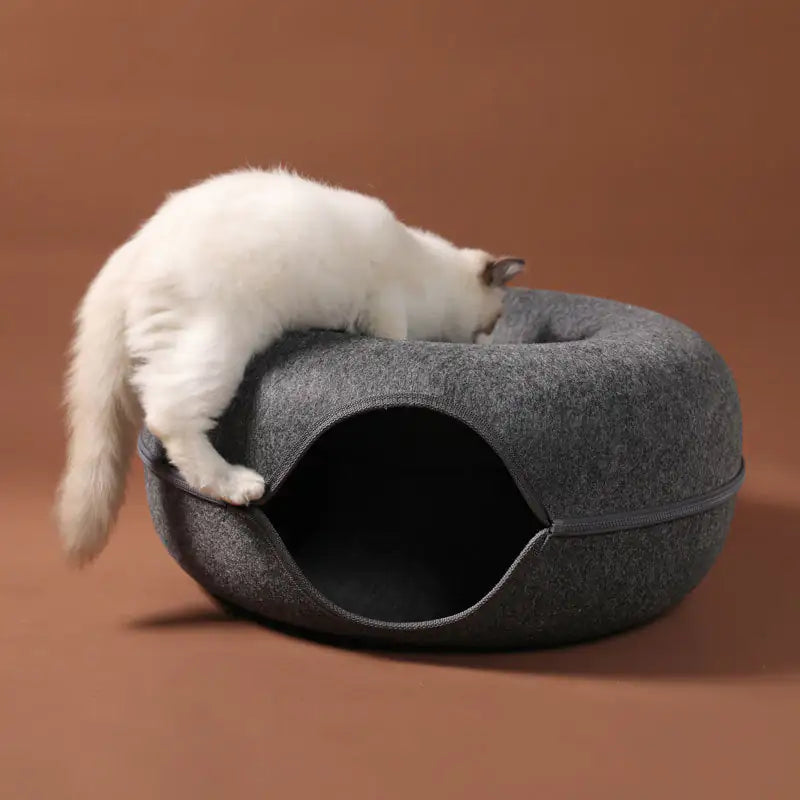 PurrNest Donut Bed